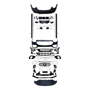 Motokrafta Body Kit – Compatible with Mercedes-Benz S-Class W223 (2021–2025) S 63 AMG Style Front Bumper Upgrade Kit