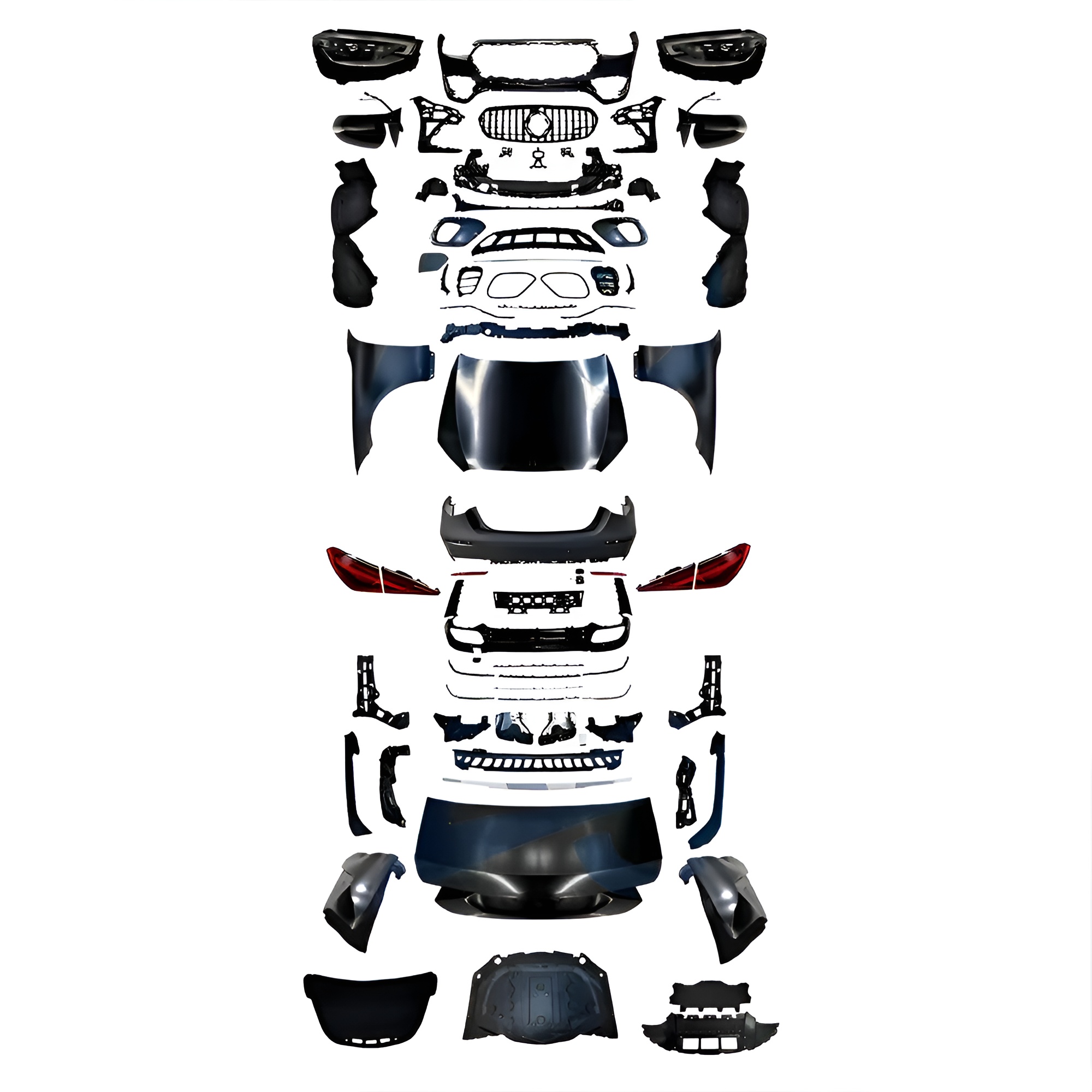 Motokrafta Body Kit – Compatible with Mercedes-Benz S-Class W221 (2006–2014) S 63 AMG Style Upgrade Kit