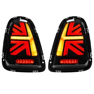 Motokrafta LED Clear Taillights – Compatible with MINI Cooper R55 / R56 / R57 (2009–2015)
