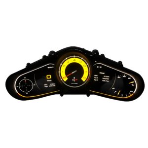 Motokrafta Digital Instrument Cluster – Compatible with Porsche Cayenne (2011–2018) | 12.3” LCD Android Speedometer Dashboard Display Upgrade