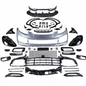 Motokrafta Turbo Style Front Body Kit – Compatible with Porsche Cayenne 958.1 (2011–2014) | Facelift Inspired 958.2 Look Upgrade Kit