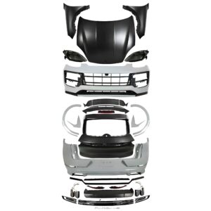 Motokrafta 9Y0.2 Style Facelift Body Kit – Compatible with Porsche Cayenne 958 (2011–2014) | 2018+ Look Upgrade Kit