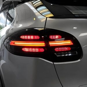 Motokrafta LED Tail Lights – Compatible with Porsche Cayenne (2011–2014) | DRL Dynamic Signal Brake & Reverse Rear Lamp Upgrade