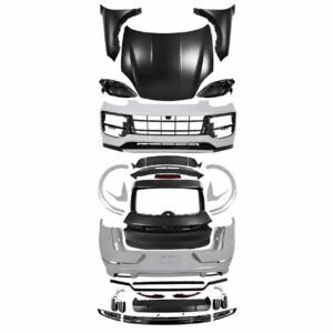 Motokrafta 9Y0.2 Style Facelift Body Kit – Compatible with Porsche Cayenne 958 (2011–2014) | Full Exterior Upgrade Kit