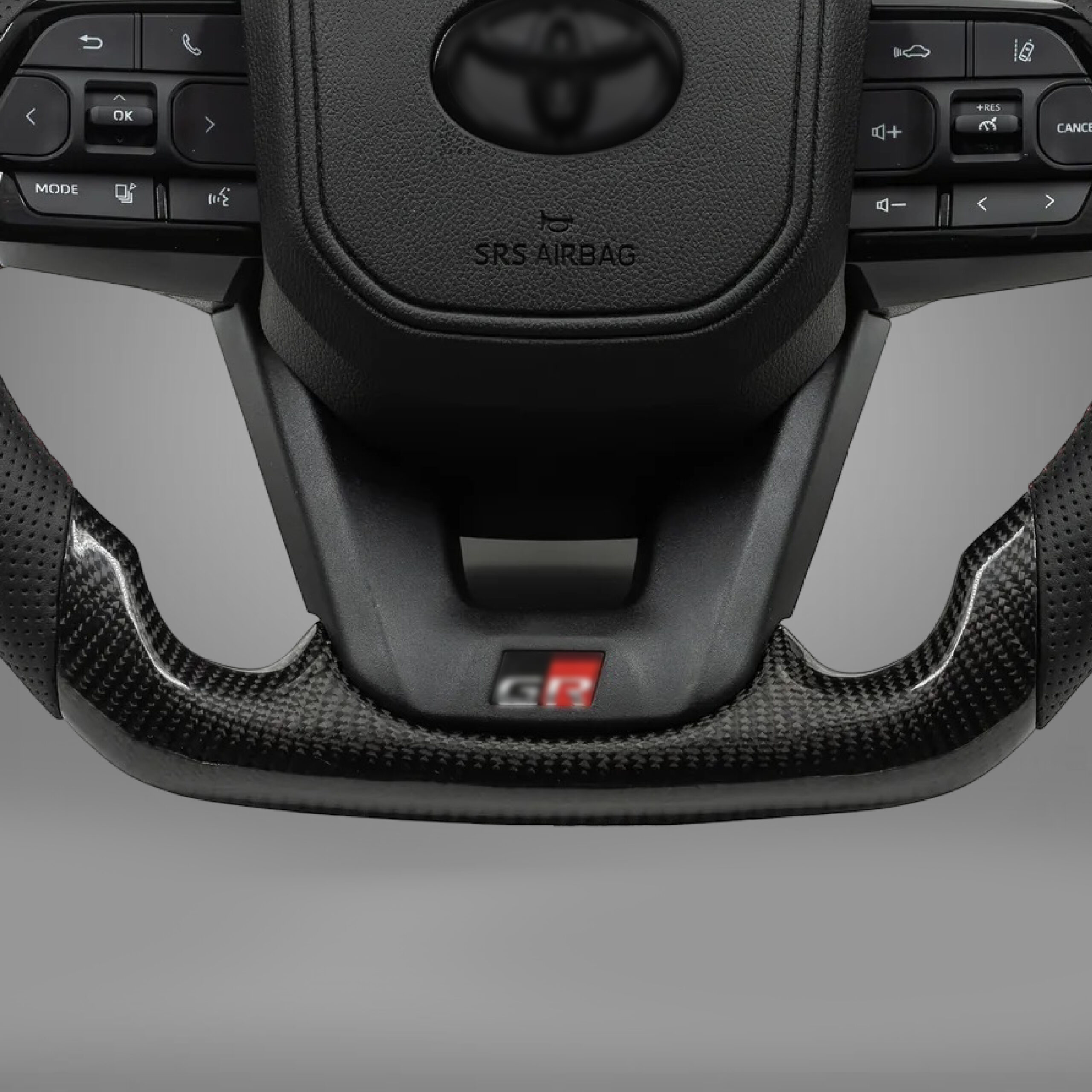 Motokrafta Steering wheel - Compatible With Toyota Innova Crysta Model | Premium Upgrade - Image 3