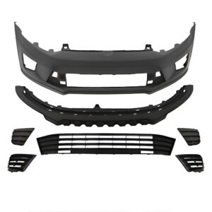 Motokrafta Body Kit – Compatible with VW Polo (2010–2024) Sport Front Bumper Conversion Kit with Grille