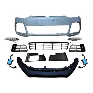 Motokrafta Body Kit – Compatible with Volkswagen Polo (2010–2024) R-Line Style Front Bumper Upgrade Kit