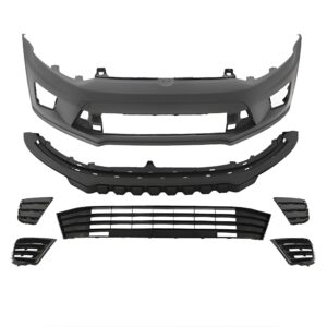 Motokrafta Body Kit – Compatible with VW Polo (2010–2024) Sport Front Bumper Conversion Kit with Grille