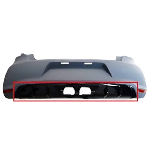 Motokrafta Body Kit – Compatible with Volkswagen Polo (2010–2024) R-Line Style Rear Bumper Upgrade Kit