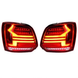 Motokrafta LED Tail Lights – Compatible with Volkswagen Polo (2010–2022) | Rear Lamp Upgrade Set