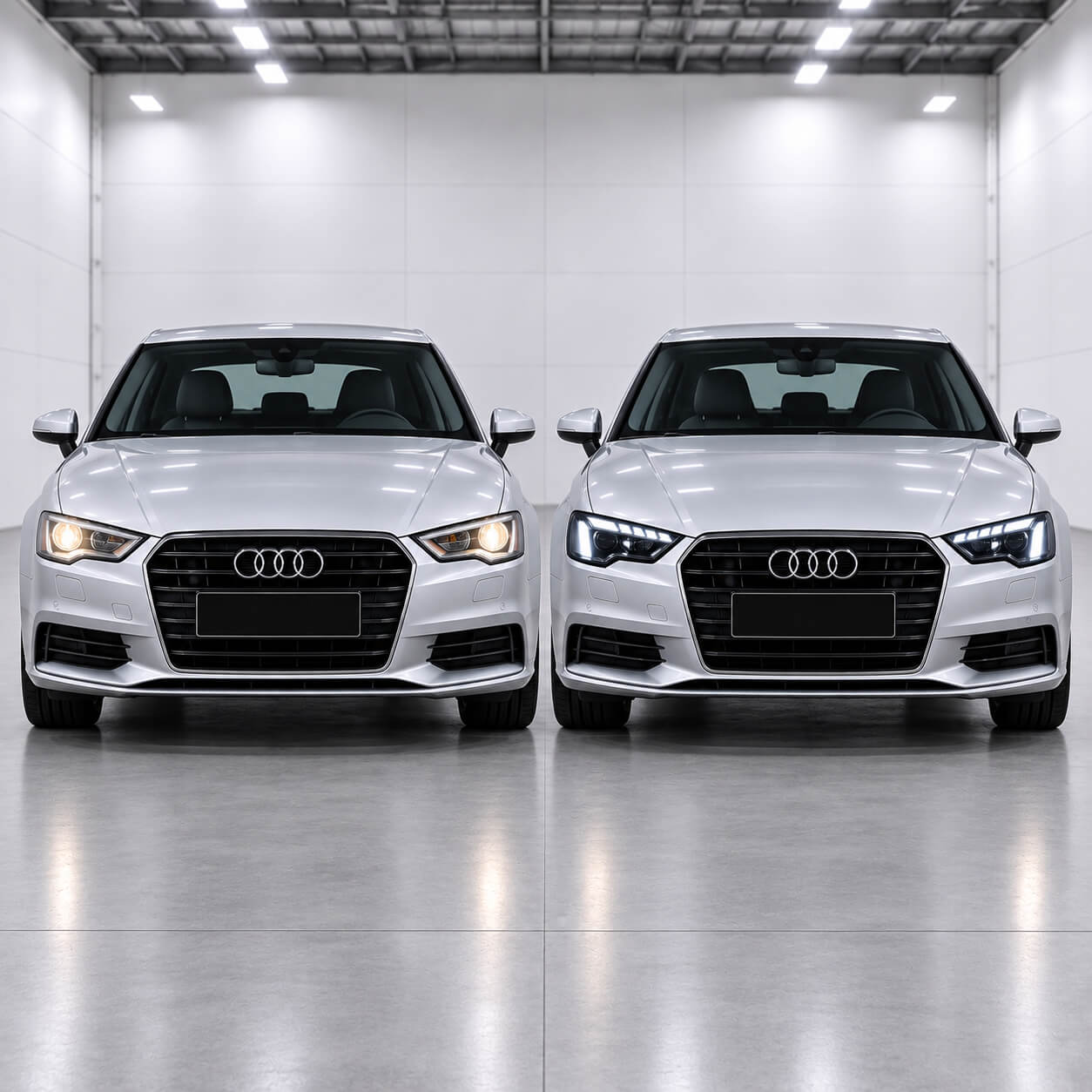 Audi A3 8V Matrix Style LED Headlights (2017–2020) – Motokrafta - Image 3