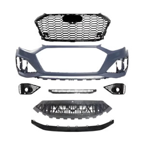 Motokrafta Body Kit – Compatible with Audi A4 / S4 (2016–2020) RS4 Style Front Bumper Upgrade Kit with Grille