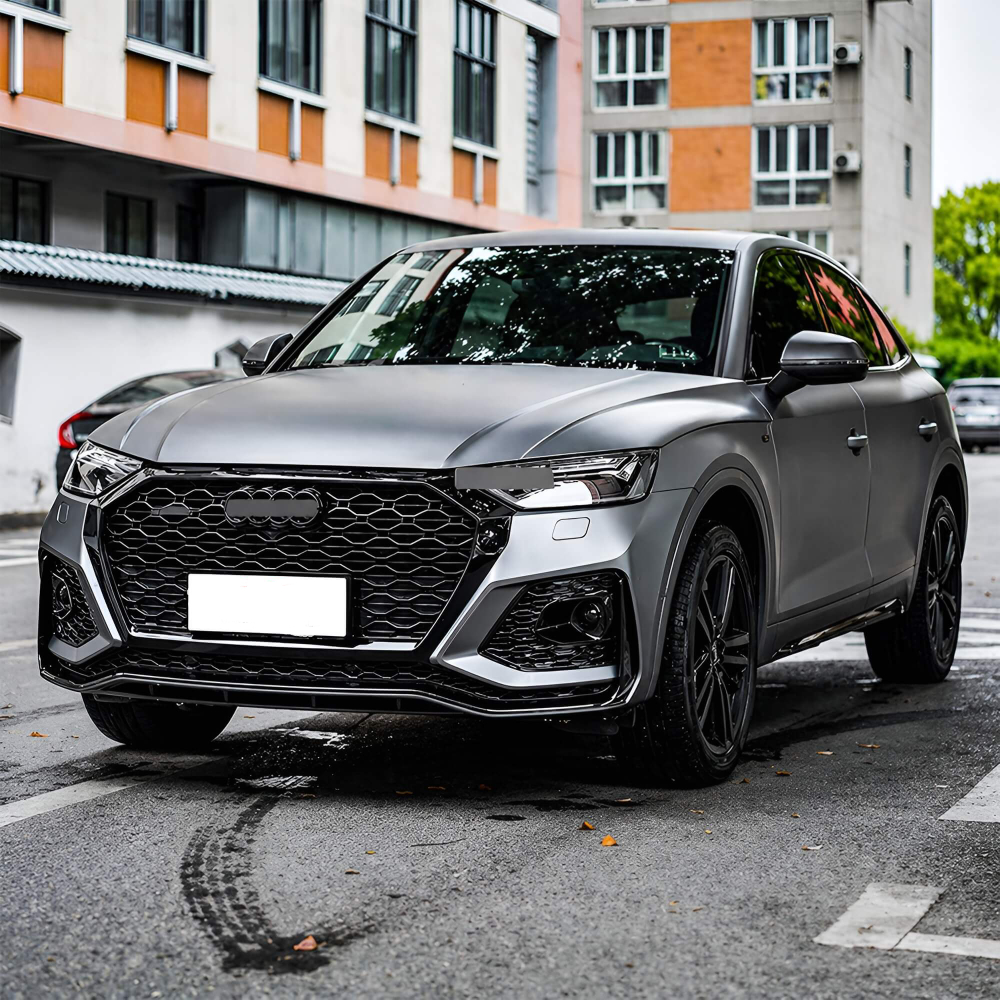 Motokrafta Body Kit – Compatible with Audi Q5 FY (2021–2023) RS-Style Rear Bumper Diffuser Lip Upgrade Kit - Image 2