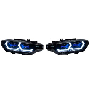 Motokrafta LED Projector Headlights – Compatible with BMW 3 Series F30 (2012–2015) | DRL Front Lamp Retrofit Upgrade for Xenon Models