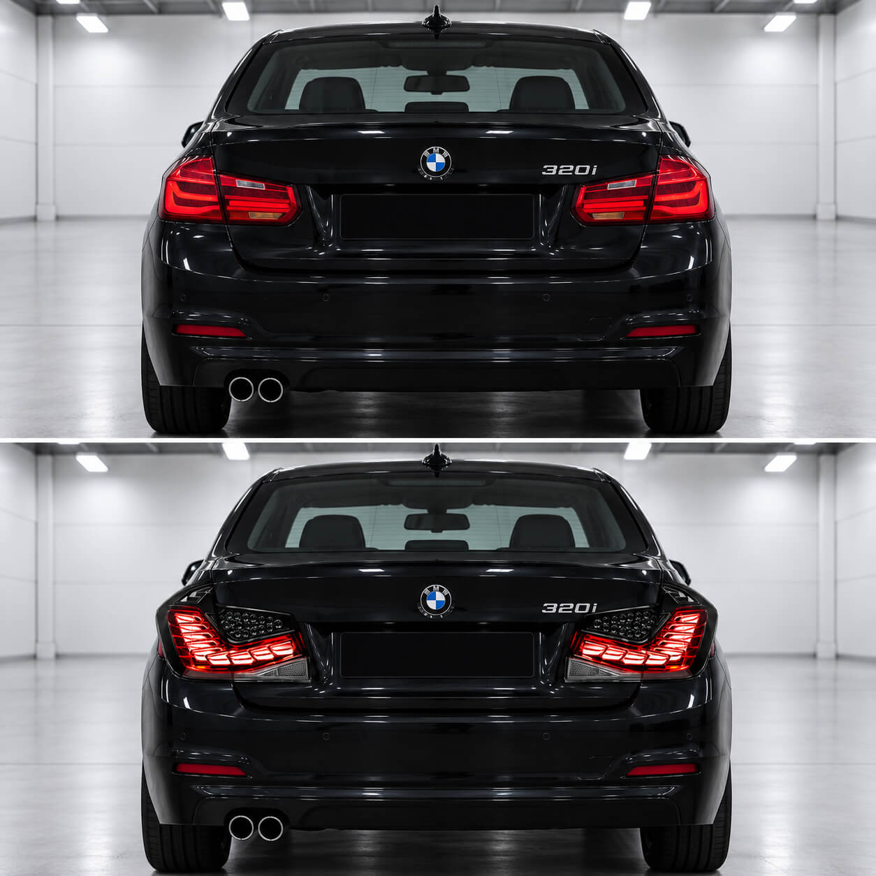 BMW 3 Series F30 Dragon Clear Style LED Tail Lights (2012–2018) – Motokrafta - Image 3