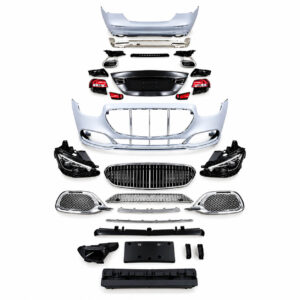 Mercedes E-Class W213 2021 LCI Style Bumper Kit, Maybach-Inspired (2016–2020) – Motokrafta
