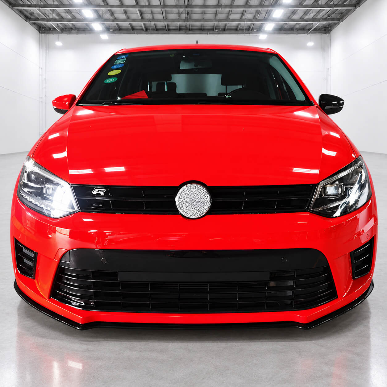 Volkswagen Polo Sport Front Bumper Conversion Kit with Grille (2010–2024) – Motokrafta - Image 2