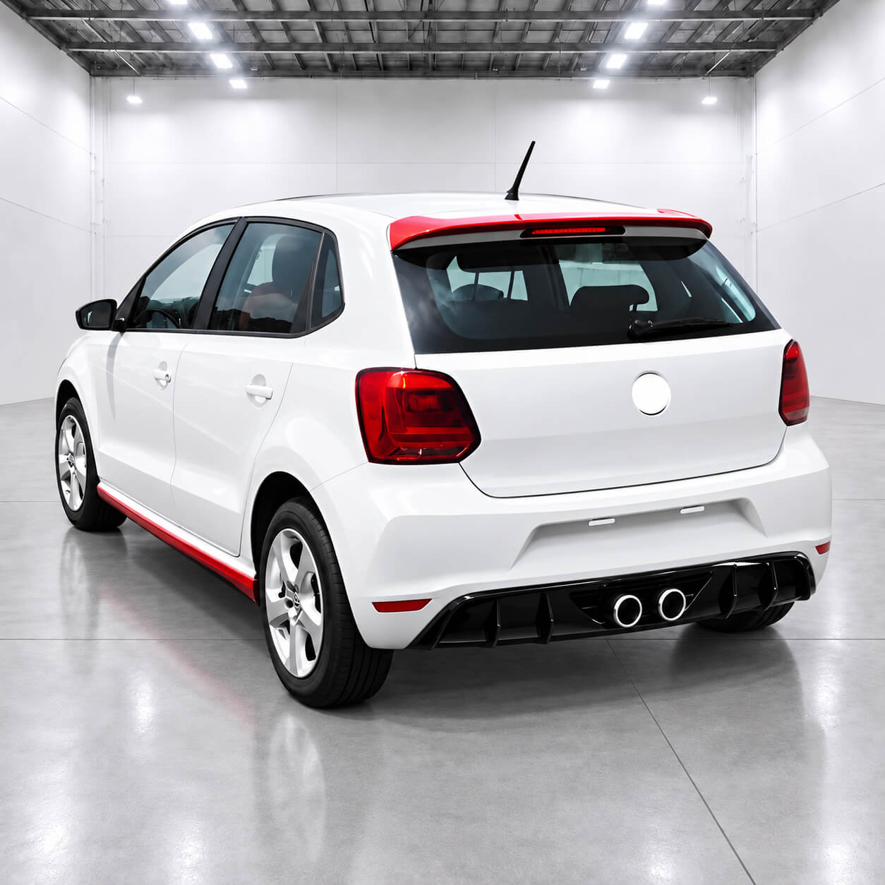 Volkswagen Polo R-Line Style Rear Bumper Upgrade Kit (2010–2024) – Motokrafta - Image 3