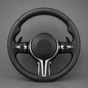 Motokrafta Sport Style Steering Wheel (Style 4) – Compatible with BMW 5 Series (2009–2019) | Custom Performance Interior Upgrade