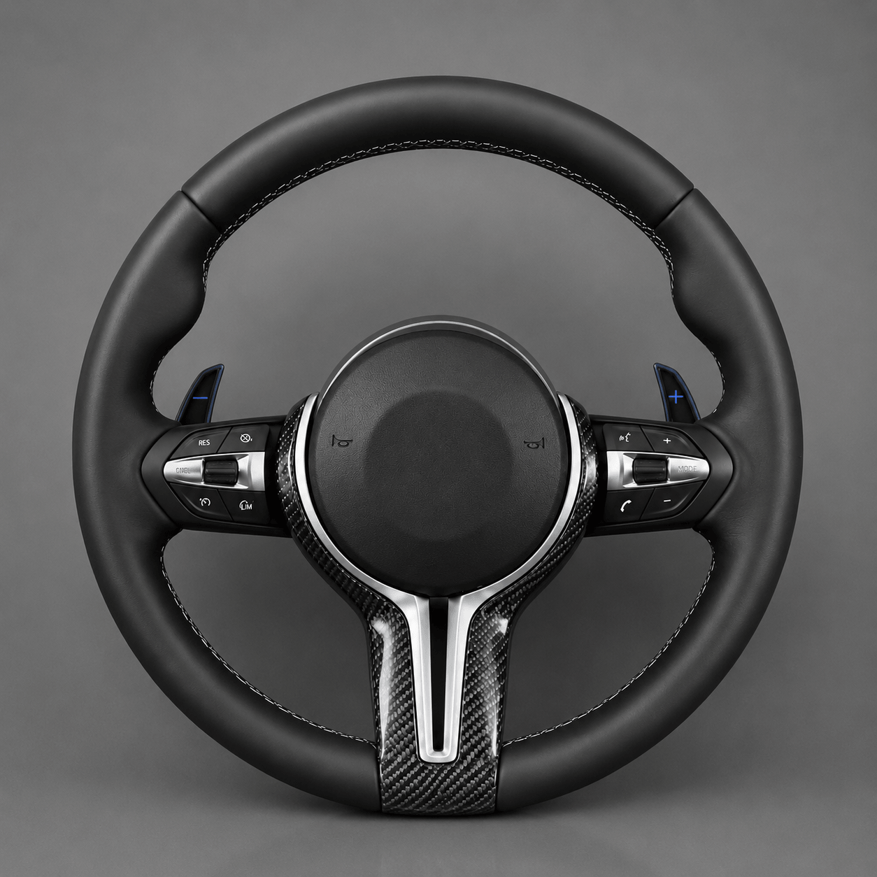 Motokrafta Sport Style Steering Wheel (Style 4) – Compatible with BMW 5 Series (2009–2019) | Custom Performance Interior Upgrade