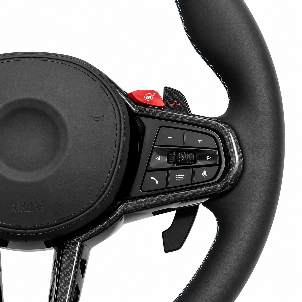 Motokrafta G60 Style Sport Steering Wheel – Compatible with BMW 7 Series (2009–2019) | Custom Performance Interior Upgrade - Image 3