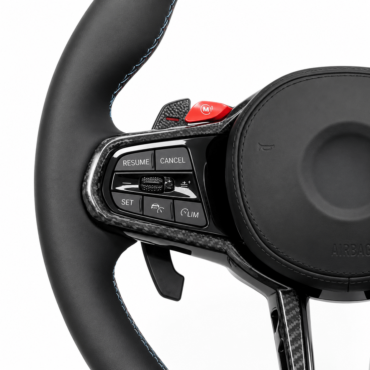 Motokrafta G60 Style Sport Steering Wheel – Compatible with BMW 7 Series (2009–2019) | Custom Performance Interior Upgrade - Image 2