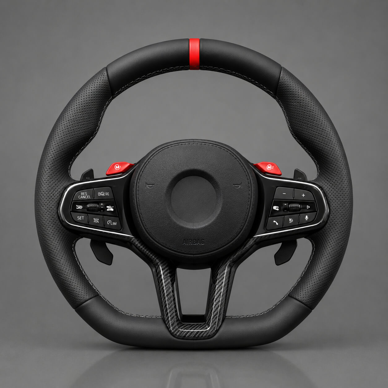 Motokrafta G60 Style Sport Steering Wheel – Compatible with BMW 7 Series (2009–2019) | Custom Performance Interior Upgrade