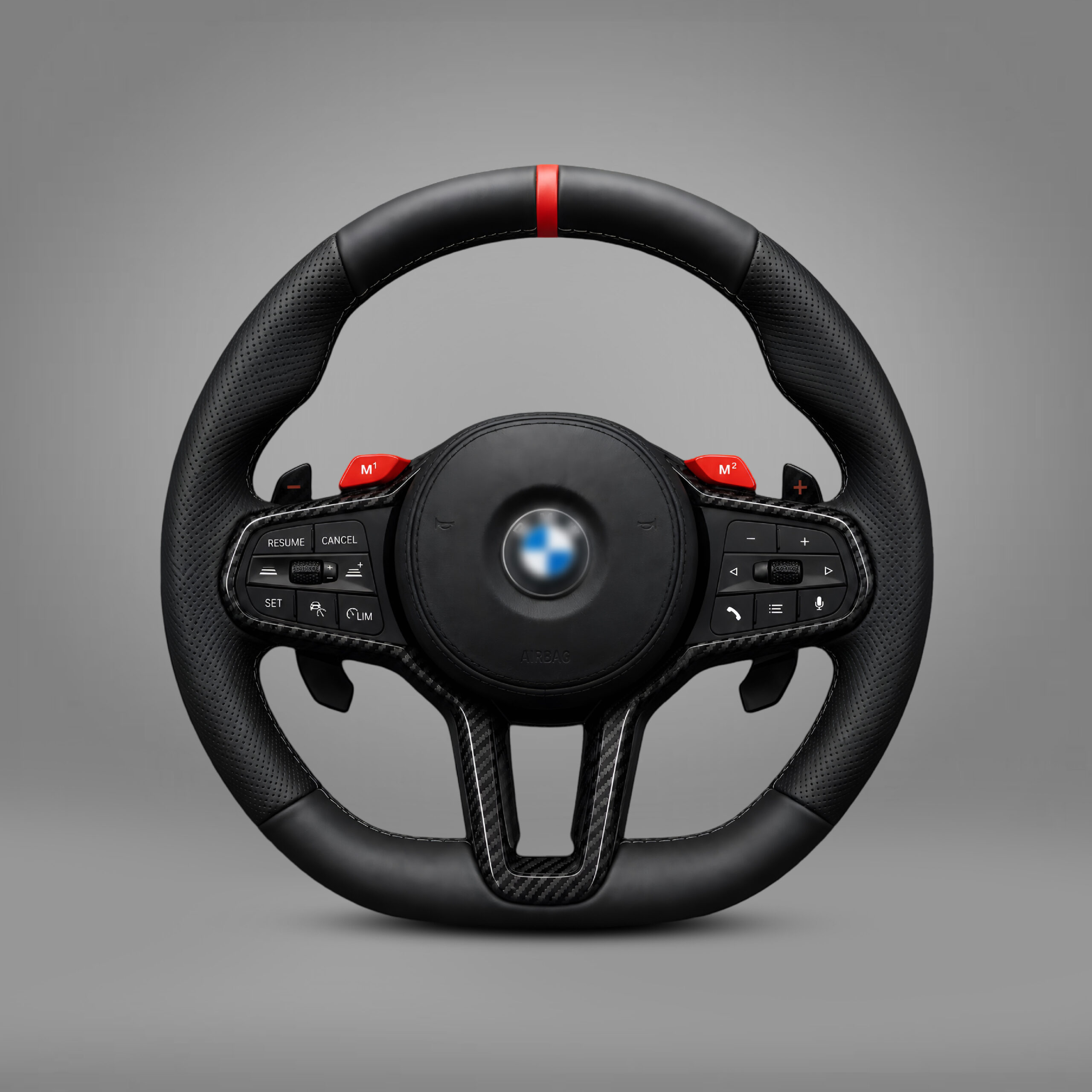 Motokrafta G60 Style Sport Steering Wheel – Compatible with BMW 7 Series (2015+) | Custom Performance Interior Upgrade