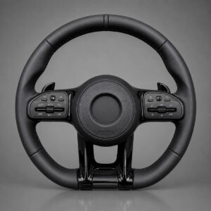 Motokrafta Leather Finish Steering Wheel - Compatible With Mercedes Benz GLS (2015+) | Premium Upgrade