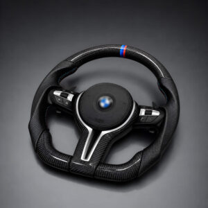 Motokrafta Carbon Finish Steering Wheel - Compatible With BMW X6 Model | Performance Upgrade