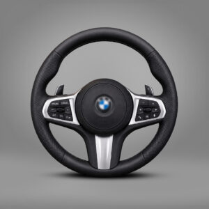 Motokrafta Sport Style Steering Wheel (Style 1) – Compatible with BMW 5 Series (2009–2019) | Custom Performance Interior Upgrade