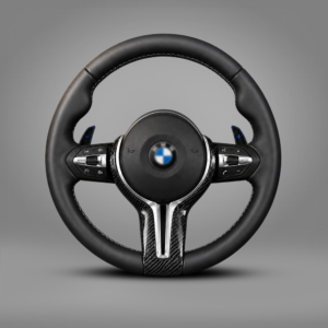 Motokrafta Sport Style Steering Wheel (Style 4) – Compatible with BMW 5 Series (2009–2017) | Custom Performance Interior Upgrade