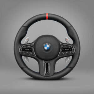 Motokrafta Sport Style Steering Wheel (Style 8) – Compatible with BMW 7 Series (2009–2019) | Custom Performance Interior Upgrade
