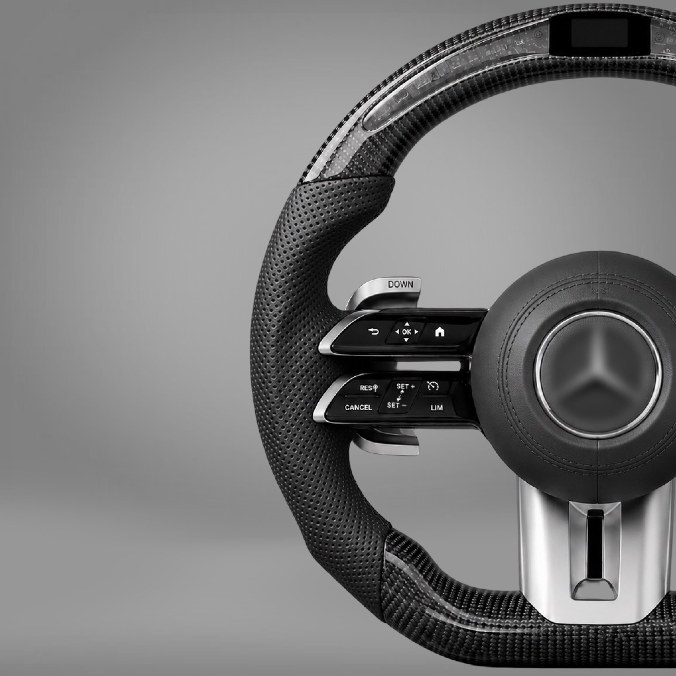 Motokrafta Performance Steering Wheel - Compatible With S Class (2015+) | Sport Style Upgrade - Image 2