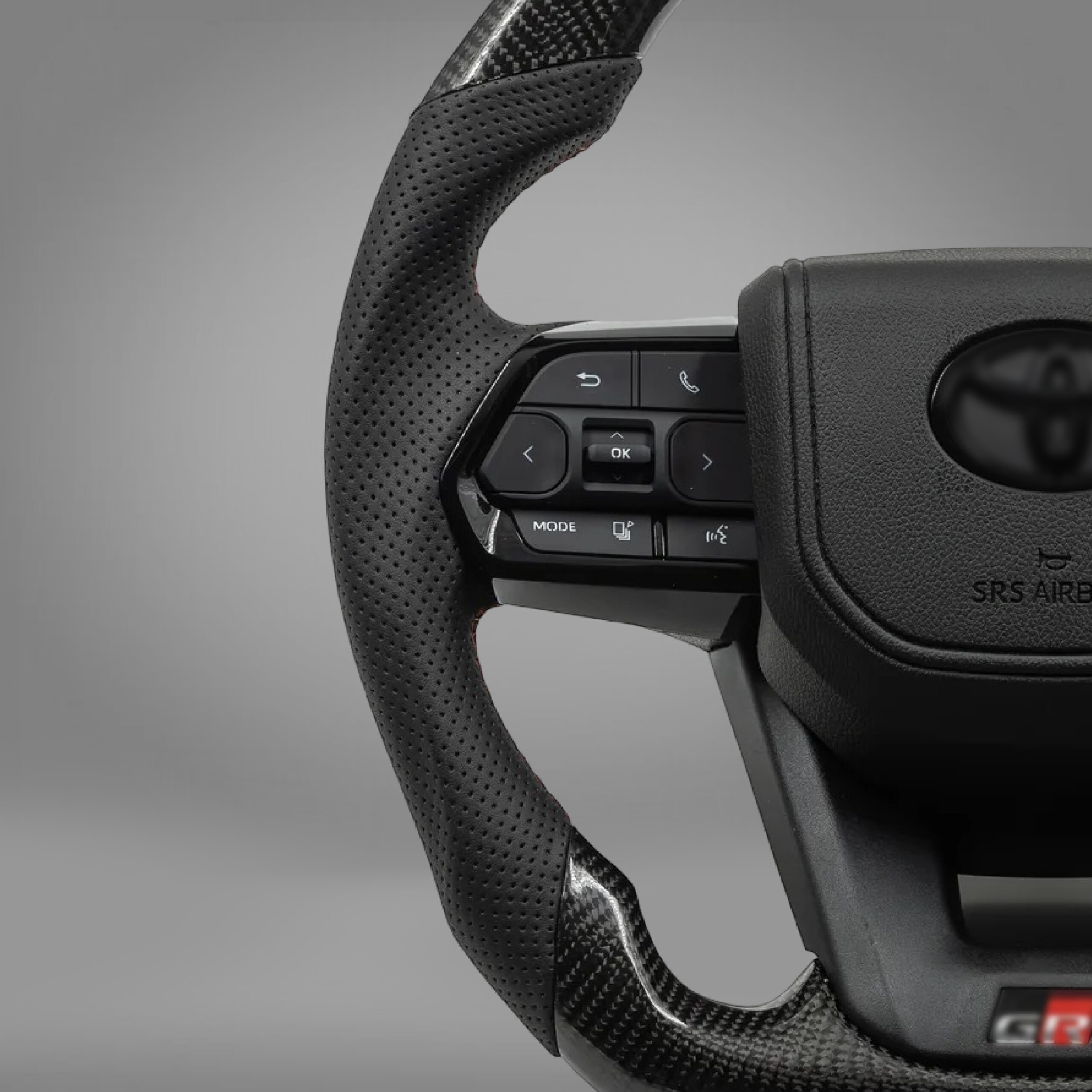 Motokrafta Steering wheel - Compatible With Toyota Innova Crysta Model | Premium Upgrade - Image 2