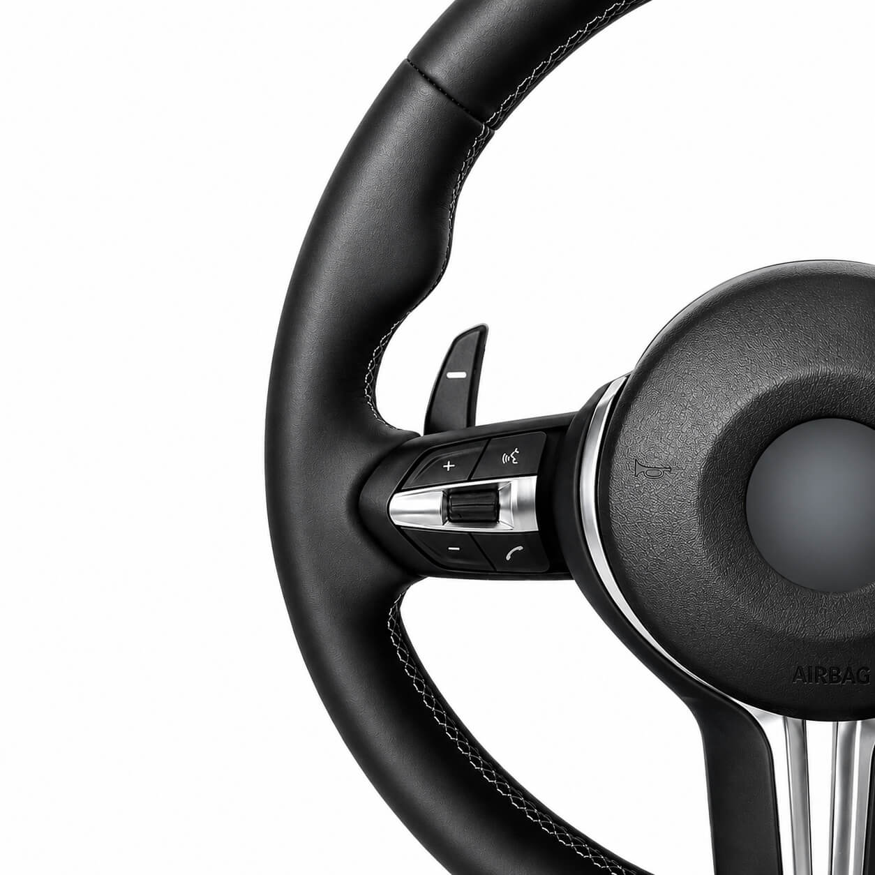 Motokrafta Steering Wheel - Compatible With BMW 5 series Model | Premium Upgrade - Image 2