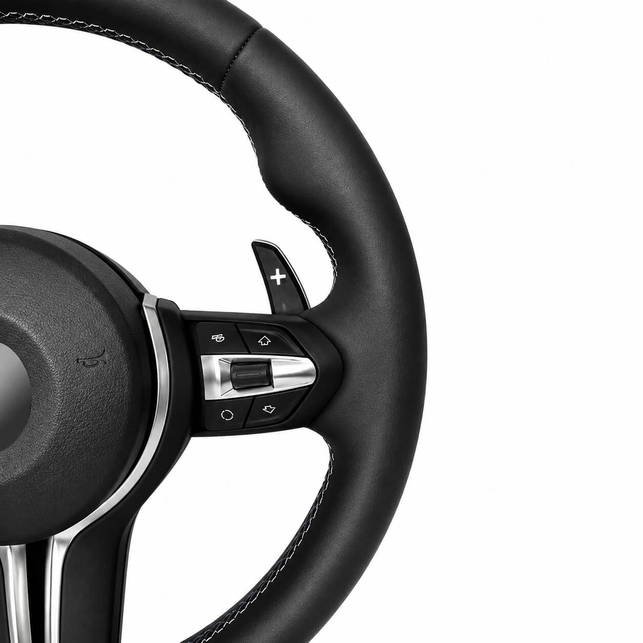 Motokrafta Steering Wheel - Compatible With BMW 5 series Model | Premium Upgrade - Image 3
