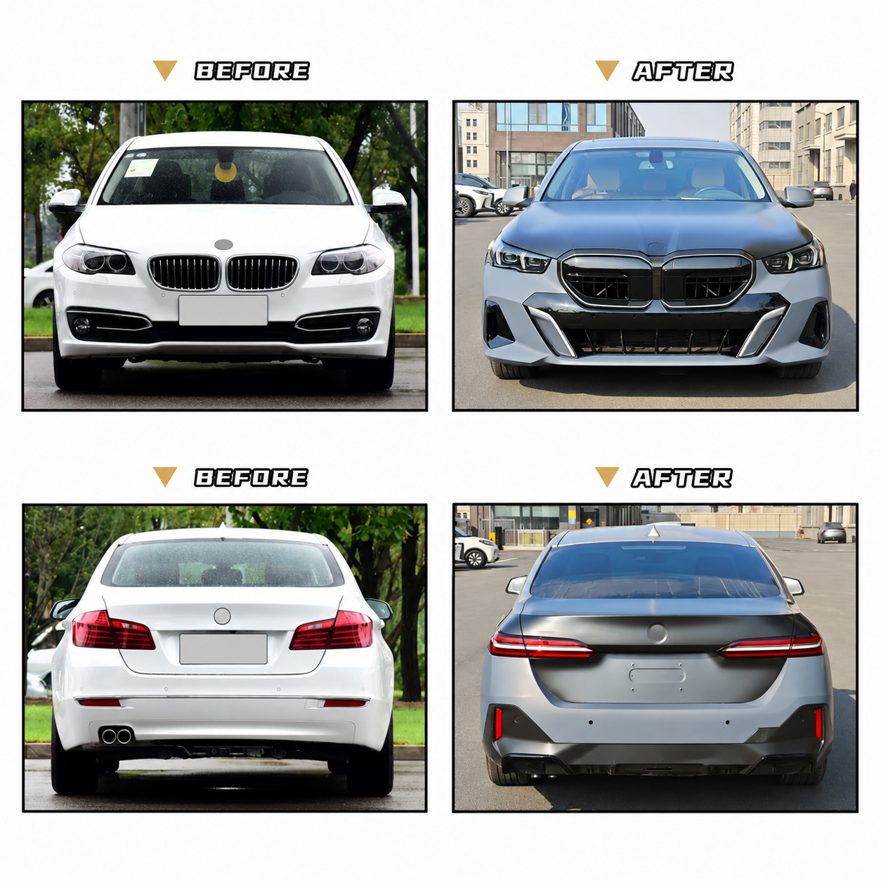 Motokrafta G60 Style Full Body Kit – Compatible with BMW 5 Series F10/F18 (2010–2017) Complete Next-Generation Conversion Upgrade - Image 3