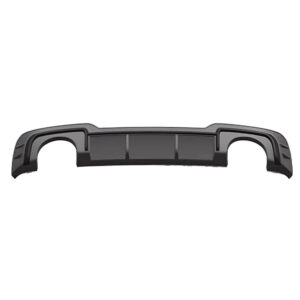 Motokrafta RS3 Style Rear Bumper Diffuser – Compatible with Audi A3 (2017–2020) S Line | Gloss Black After Lip Skirts Rear Diffuser
