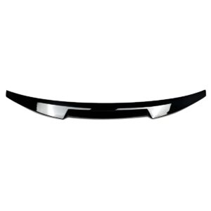 Motokrafta M4 Style Rear Trunk Boot Lip Spoiler – Compatible with Audi A4 B9 (2019+) | Gloss Black Rear Wing Upgrade