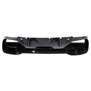 Motokrafta Carbon Fiber Look M Performance Rear Bumper Diffuser – Compatible with BMW 5 Series G30 (2017–2022) | Premium Rear Styling Upgrade