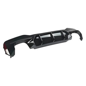 Motokrafta M5 Style Rear Bumper Diffuser – Compatible with BMW 5 Series G30 (2017–2022) M Sport | Carbon Fiber Look After Lip Rear Diffuser