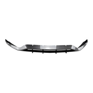 Motokrafta AMG Style Front Bumper Lip Splitter – Compatible with Mercedes-Benz GLC W253LCI (2020–2022) | Carbon Fiber Look Diffuser with Flag Canards
