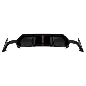 Motokrafta F1 Style Rear Bumper Diffuser with LED Light – Compatible with BMW 3 Series G20 LCI (2023+) M Sport | Gloss Black After Lip Splitter Skirts