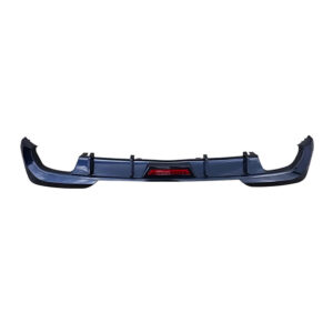 Motokrafta LED Rear Bumper Diffuser with Exhaust Tips – Compatible with BMW 3 Series G20/G28 LCI (2023+) M Sport | Gloss Black After Lip Splitter Skirts