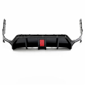 Moto Krafta Rear Bumper Diffuser Glossy Black | Compatible with BMW 3 Series LCI G20 (2021+)