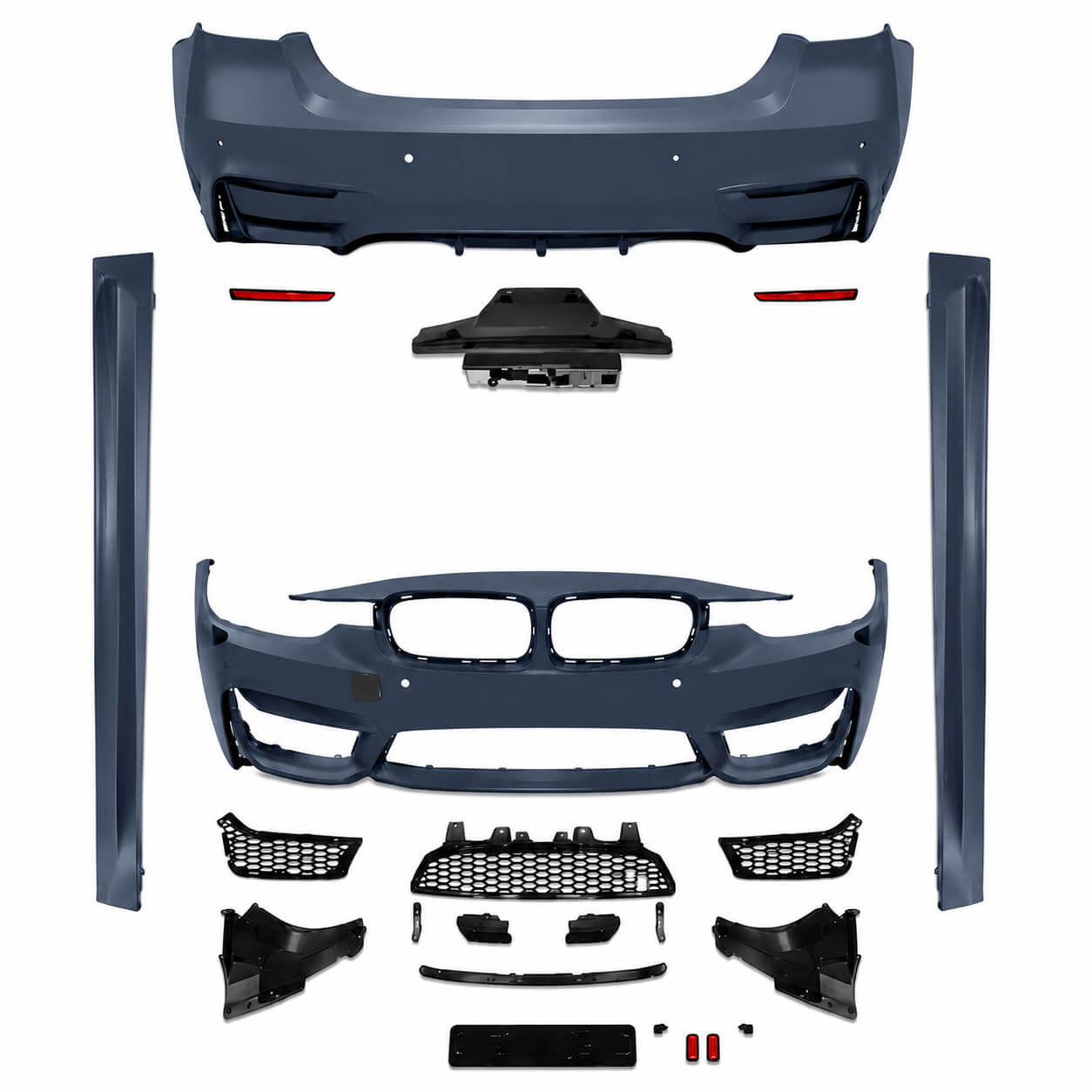 Motokrafta M3 Style Full Body Kit – Compatible With BMW 3 Series F30 (2012–2018) | Complete Exterior Upgrade