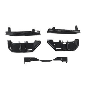 Motokrafta M Performance Rear Bumper Diffuser – Compatible with BMW 5 Series G60/G68 (2024+) M Sport | Gloss Black After Lip Splitter Skirt
