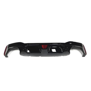 Motokrafta M5 CS Style Rear Bumper Diffuser – Compatible with BMW 5 Series G30 LCI (2021+) M Sport | Gloss Black M Performance Rear Lip After Lip