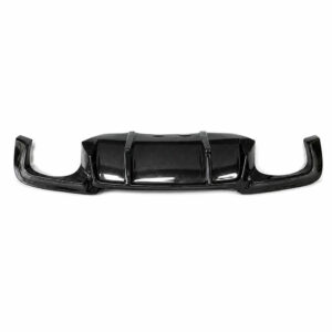 Motokrafta Carbon Fiber Look M Sport Rear Bumper Diffuser – Compatible with BMW 5 Series F10 (2010–2017) | Performance Styling Upgrade